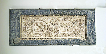 Lápida de frey Luis de Guzmán. †1495. Museo de Santa Cruz de Toledo